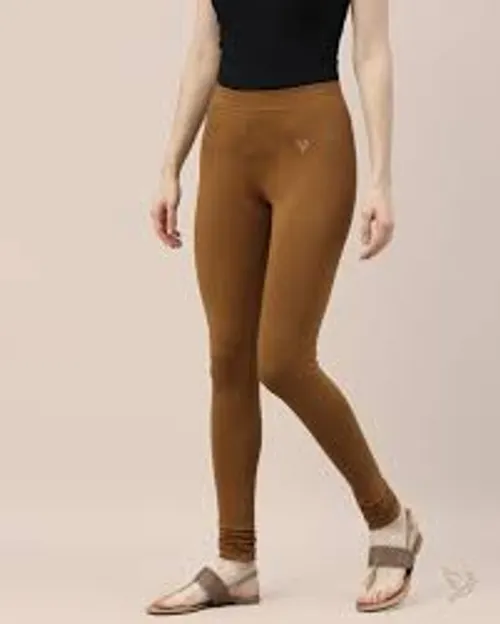 4 WAY CHUDIDAR LEGGINGS BROWN BL07